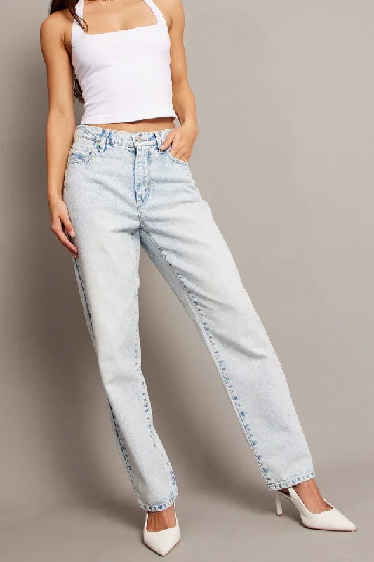 Denim Mom Jean High Rise