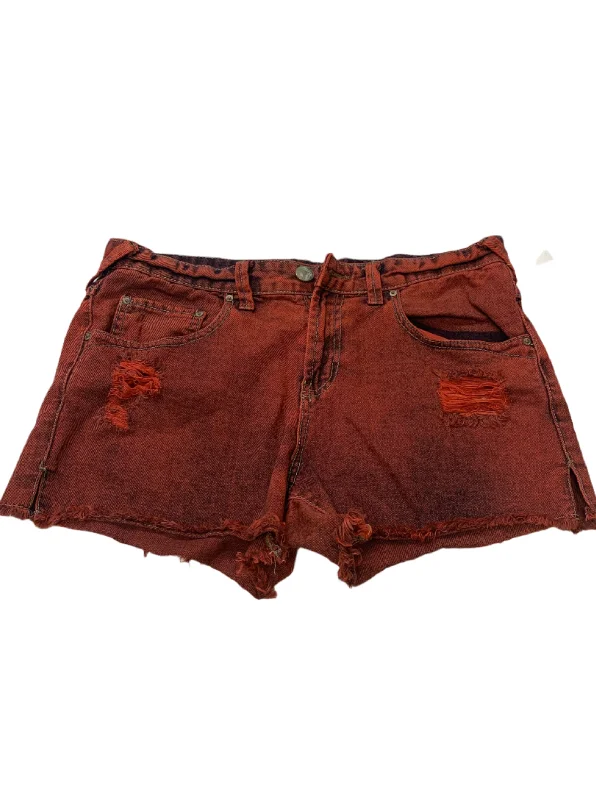 Red Shorts Free People, Size 8