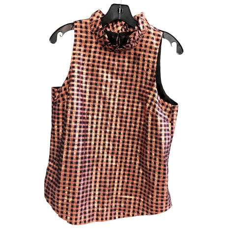 Top Sleeveless By J. Crew In Rose Gold, Size: S