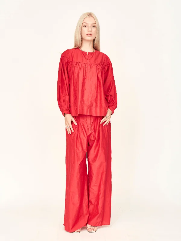 Callistoga Pant in Red