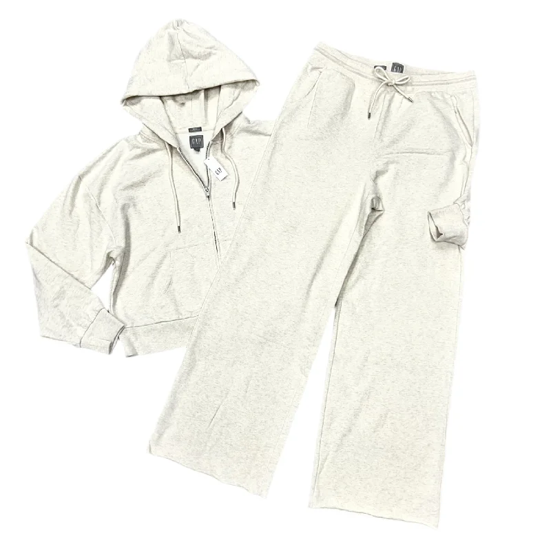 Pants Set 2pc By Gap In Cream, Size: L