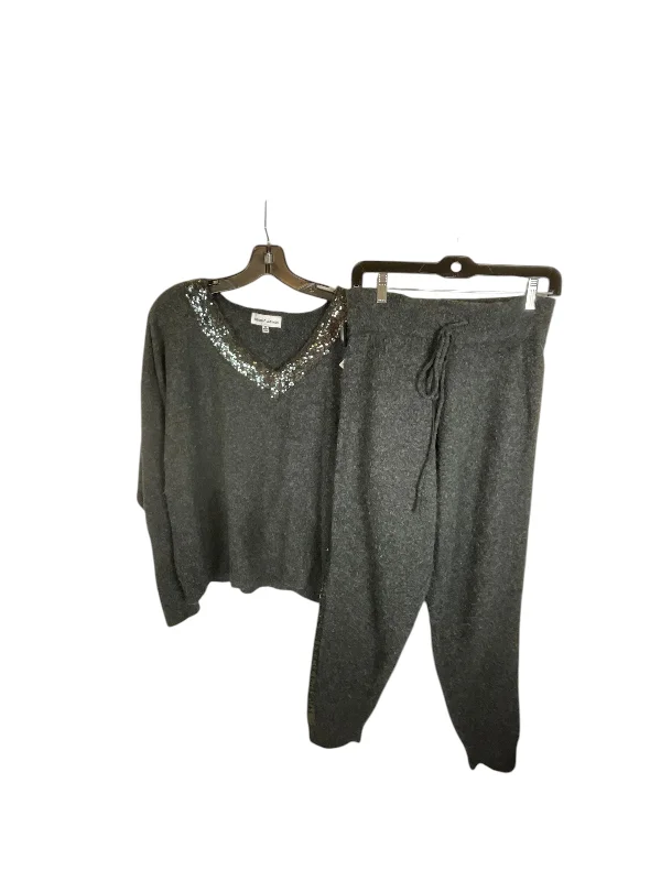 Pants Set 2pc By Gibson And Latimer In Grey, Size: M