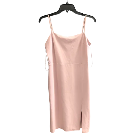 Dress Casual Short By Express In Pink, Size: M